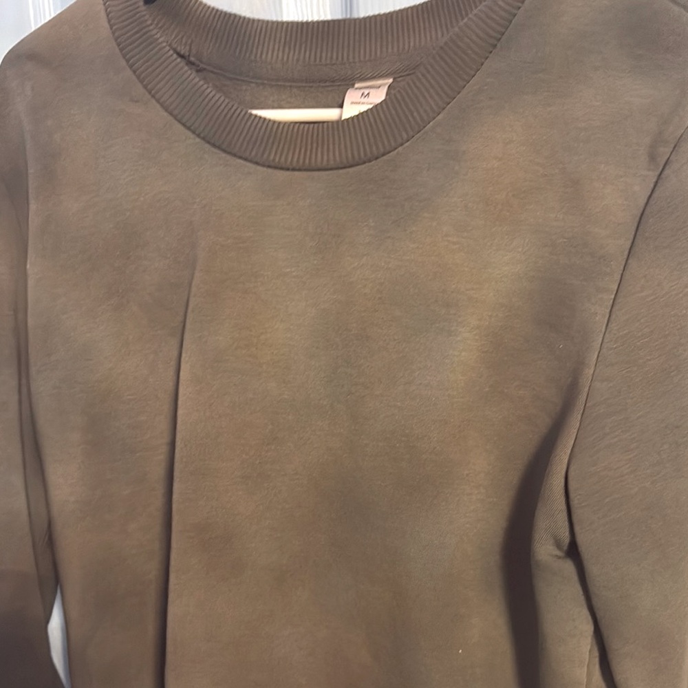 90 Degree By Reflex Gray Sweatshirt